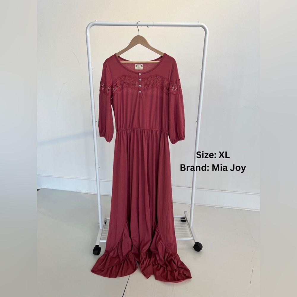 Women’s red dress